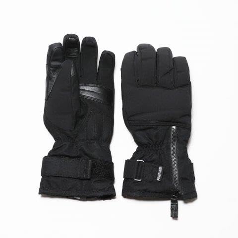 Amazon | [パワーエイジ] ソフトフィールウインターグローブ ブラック